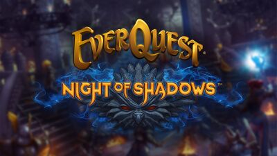Night of Shadows logo with background